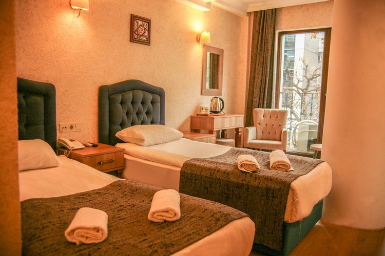 Ekonomik Iki Ayrı Yataklı Oda, Şehir Manzaralı