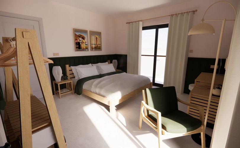 Standart Oda, Kara Manzaralı