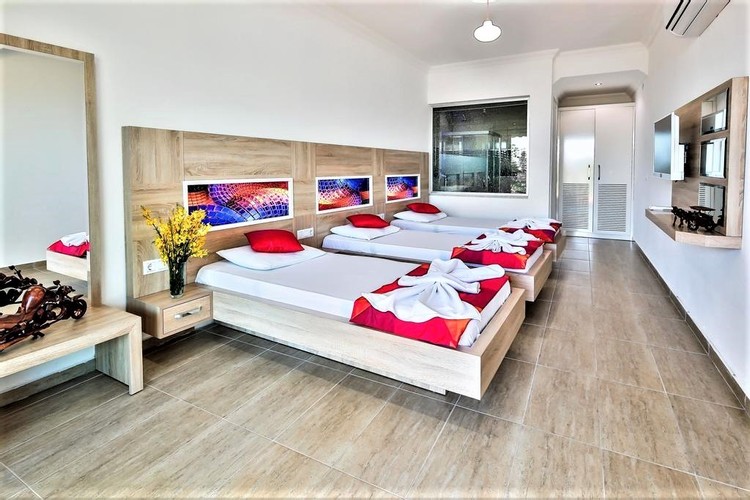 Standart Oda, Deniz Manzaralı (3 Kişilik)