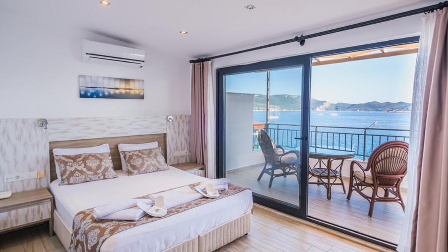 Deluxe Teras Oda, Deniz Manzaralı (Teraslı)