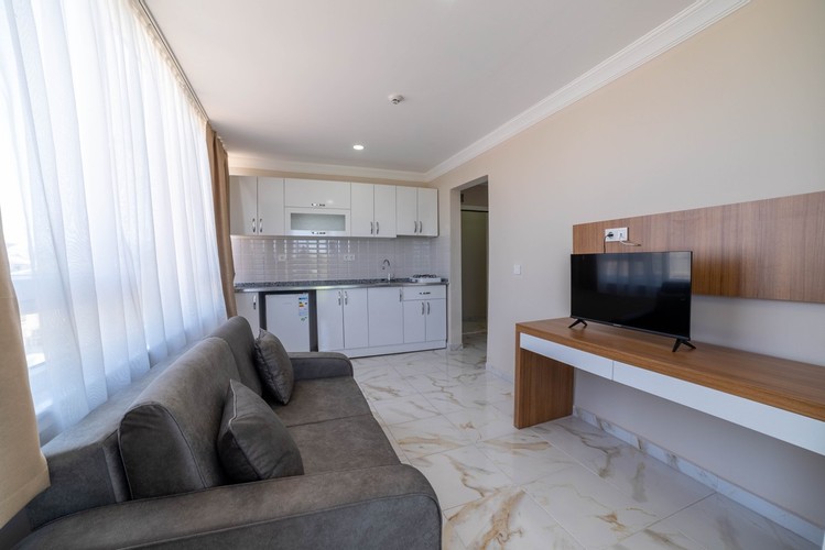 Family 1+1 Apartment Room (Balcony, Kitchen)