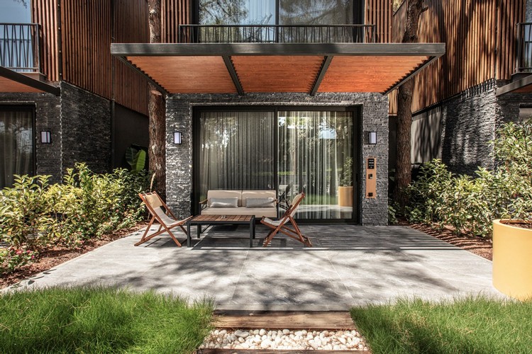 Deluxe Teras Oda, Bahçe Manzaralı (Teraslı)