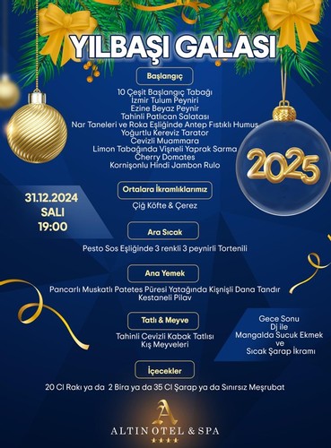 Standard Oda Yılbaşı Gala Dahil