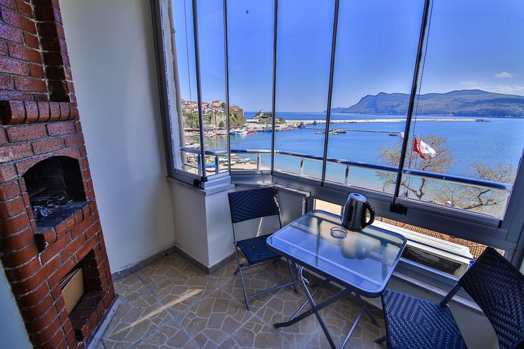 Deluxe Luxury Oda, Deniz Manzaralı (Balkonlu, Mutfaklı)