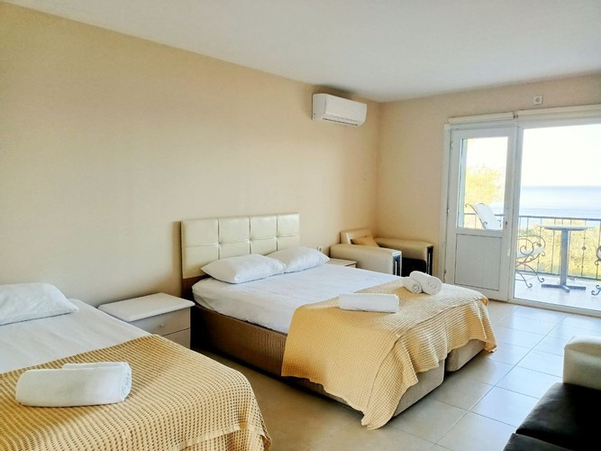 Standard Room, Sea View (Balcony)