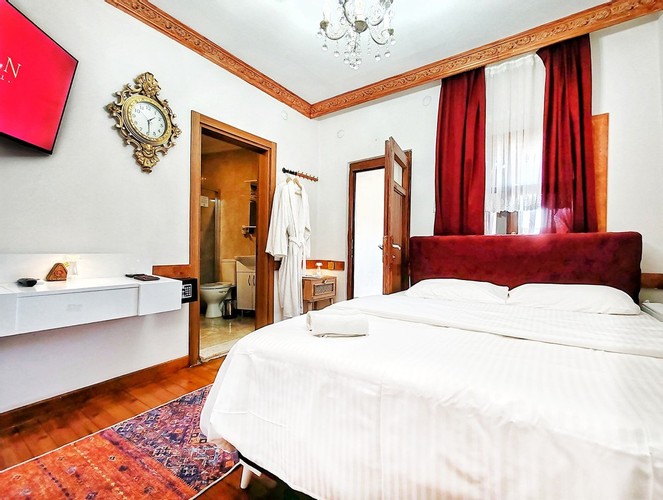 Deluxe Oda Türk Hamamlı, Bahçe Manzaralı, Hamamlı
