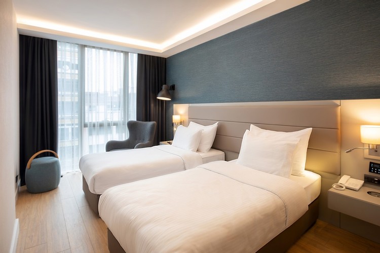 Superior Iki Ayrı Yataklı Oda, Şehir Manzaralı