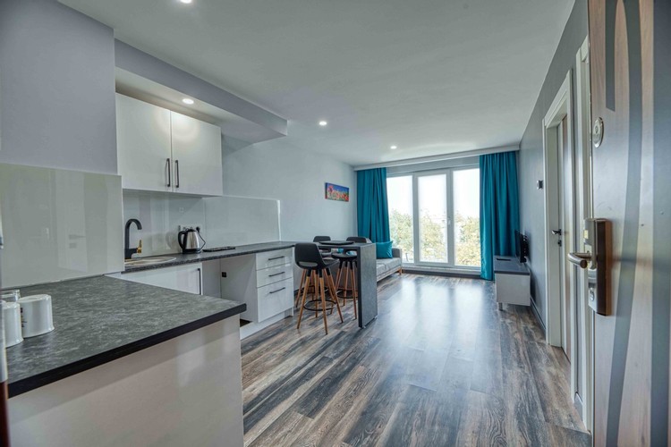 Suite 1+1 Apartment Room, City View