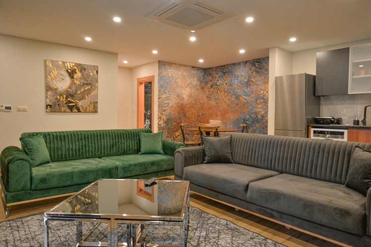 Apartment Flat, Pool View