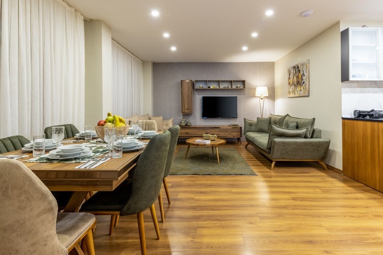 2+1 Apartment, Garden View