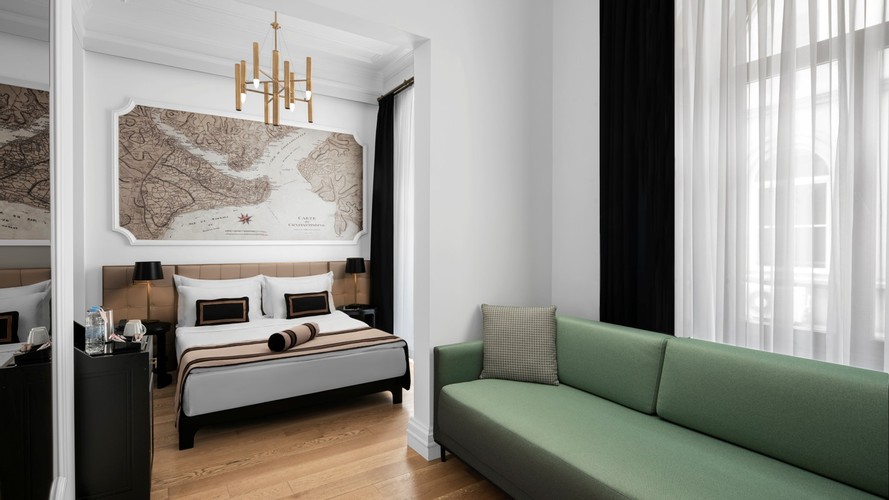 Deluxe Oda (3 Kişilik, Balkonsuz, Balkonsuz, Kanepe)