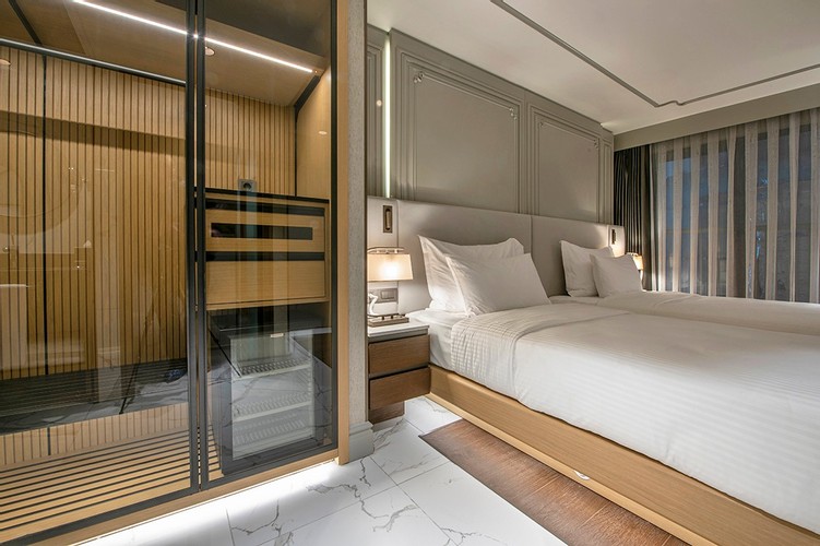 Ekonomik Iki Ayrı Yataklı Oda