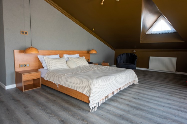 King Roof Room, Sea View (Balcony)