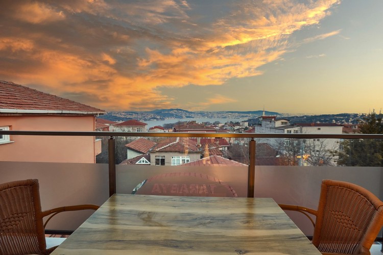 Junior Suit 1+1 Daire Oda, Deniz Manzaralı