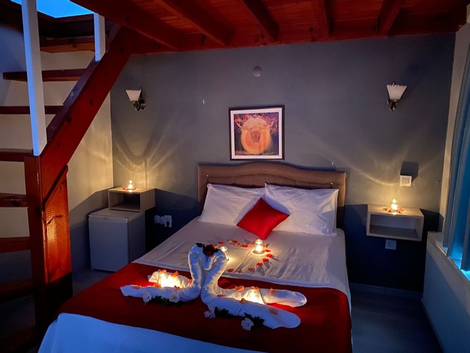 Bungalow Dublex Room, Pool View