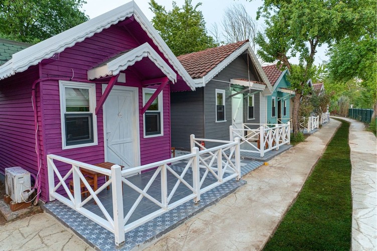 Bungalov, Bahçe Manzaralı