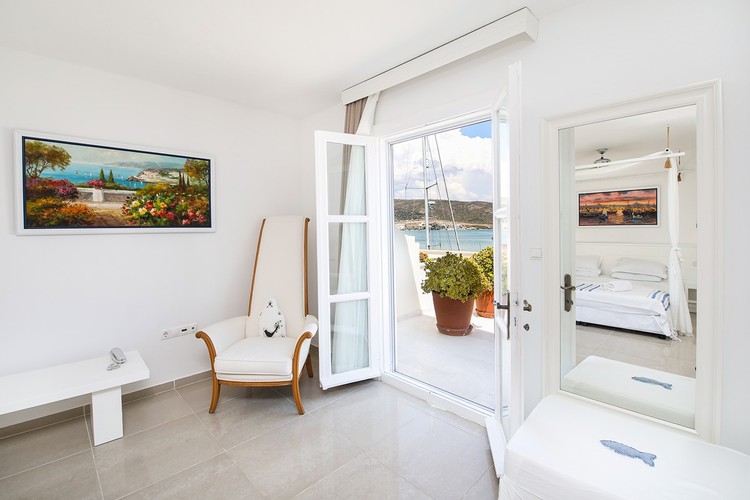 Deluxe Studio Daire Oda, Deniz Manzaralı