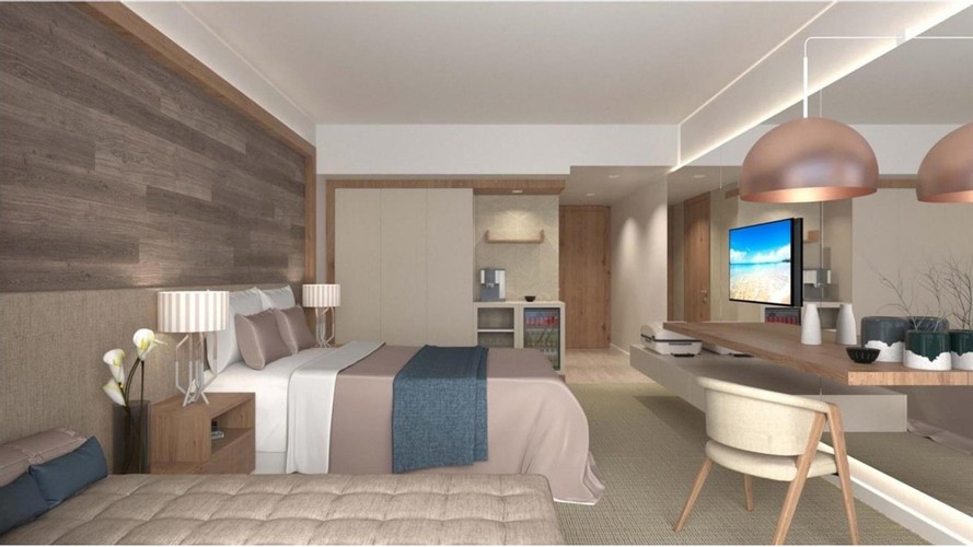 Deluxe Oda, Deniz Manzaralı (3 Kişilik)