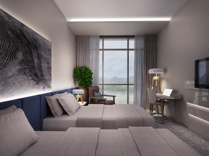 Deluxe Iki Ayrı Yataklı Oda