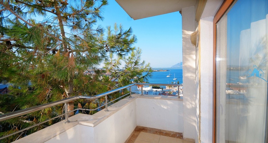 Ekonomik Apart Oda, Kısmi Deniz Manzaralı (4 Kişilik)