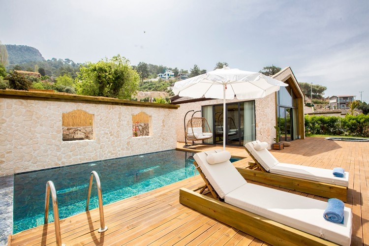 Honeymoon Suite Terrace Room, Pool View (Terrace)