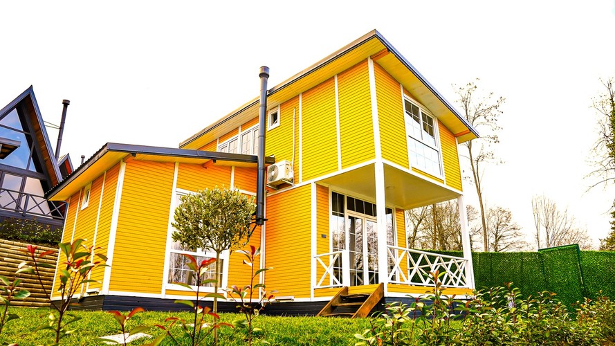 Dağ Evi, Dağ Manzaralı