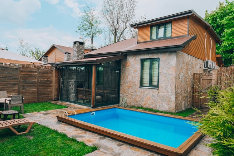Villa Dublex Room, Pool View