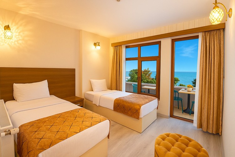 Family Deluxe Room, Sea View (Balcony)
