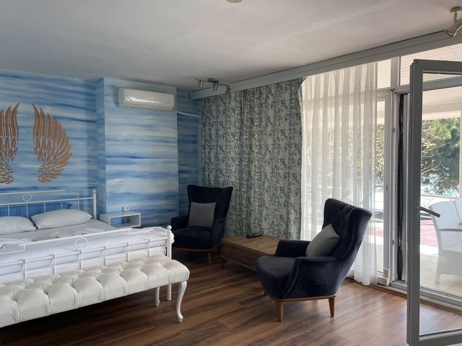 Deluxe Oda, Deniz Manzaralı (Balkonlu)