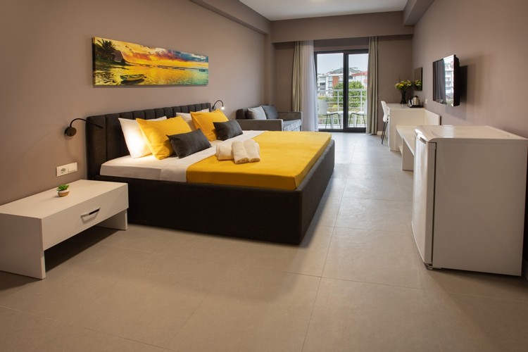 Bağlantılı Oda, Kısmi Deniz Manzaralı