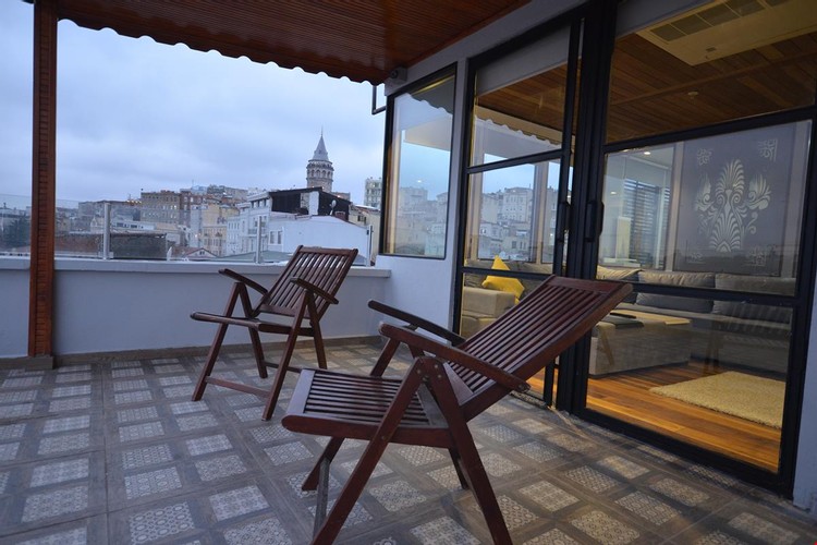 Suit Teras Oda, Boğaz Manzaralı (Teraslı)