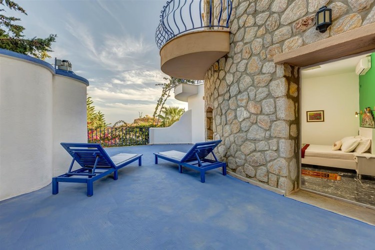 Panaromik Teras Oda, Deniz Manzaralı (Teraslı)