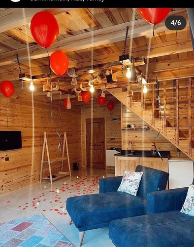 Bungalov Balayı Suit Odası (Jakuzi)