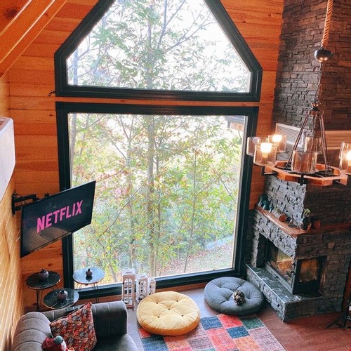 Bungalov, Havuz Manzaralı