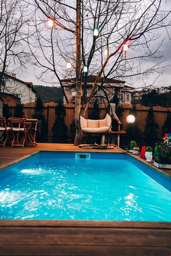 Family Room, Pool View