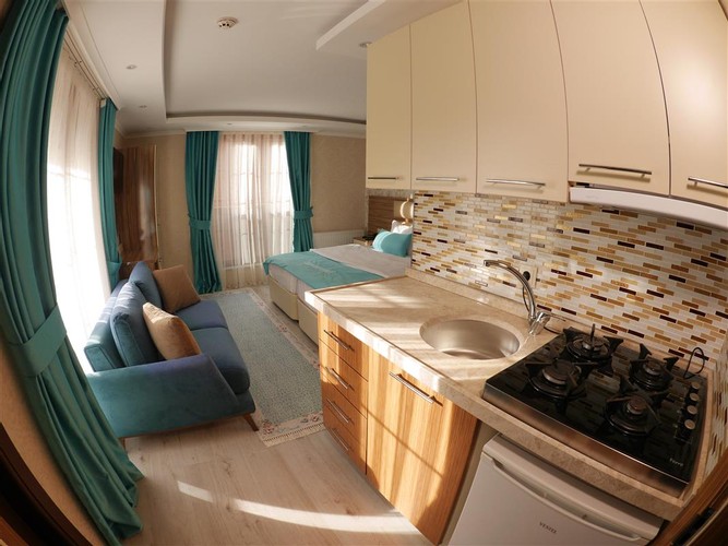 Standart Oda (Balkonlu, Mutfaklı, Mutfaklı)